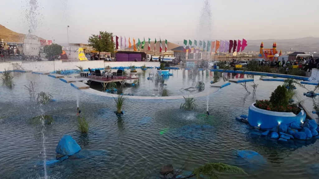 مسیر دسترسی به مجموعه‌ تفریحی ائل داغی