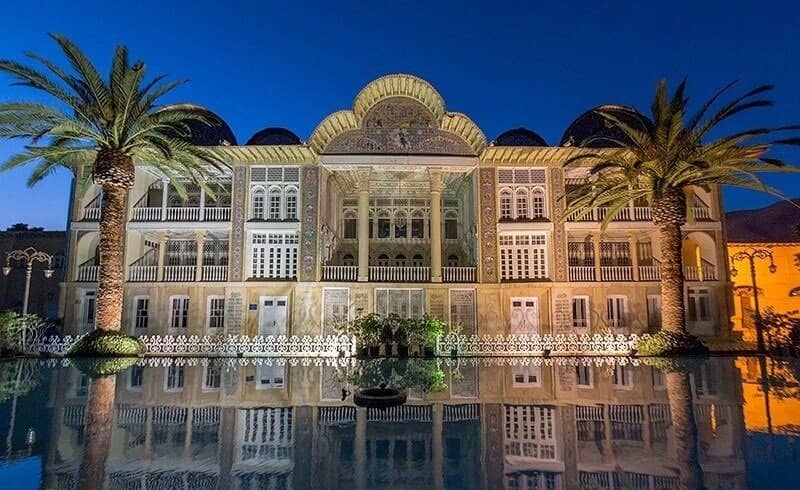 دومین طبقه عمارت ارم شیراز