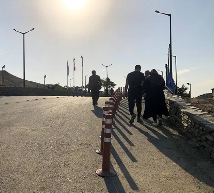 امکانات رفاهی در مسیر پیاده‌روی