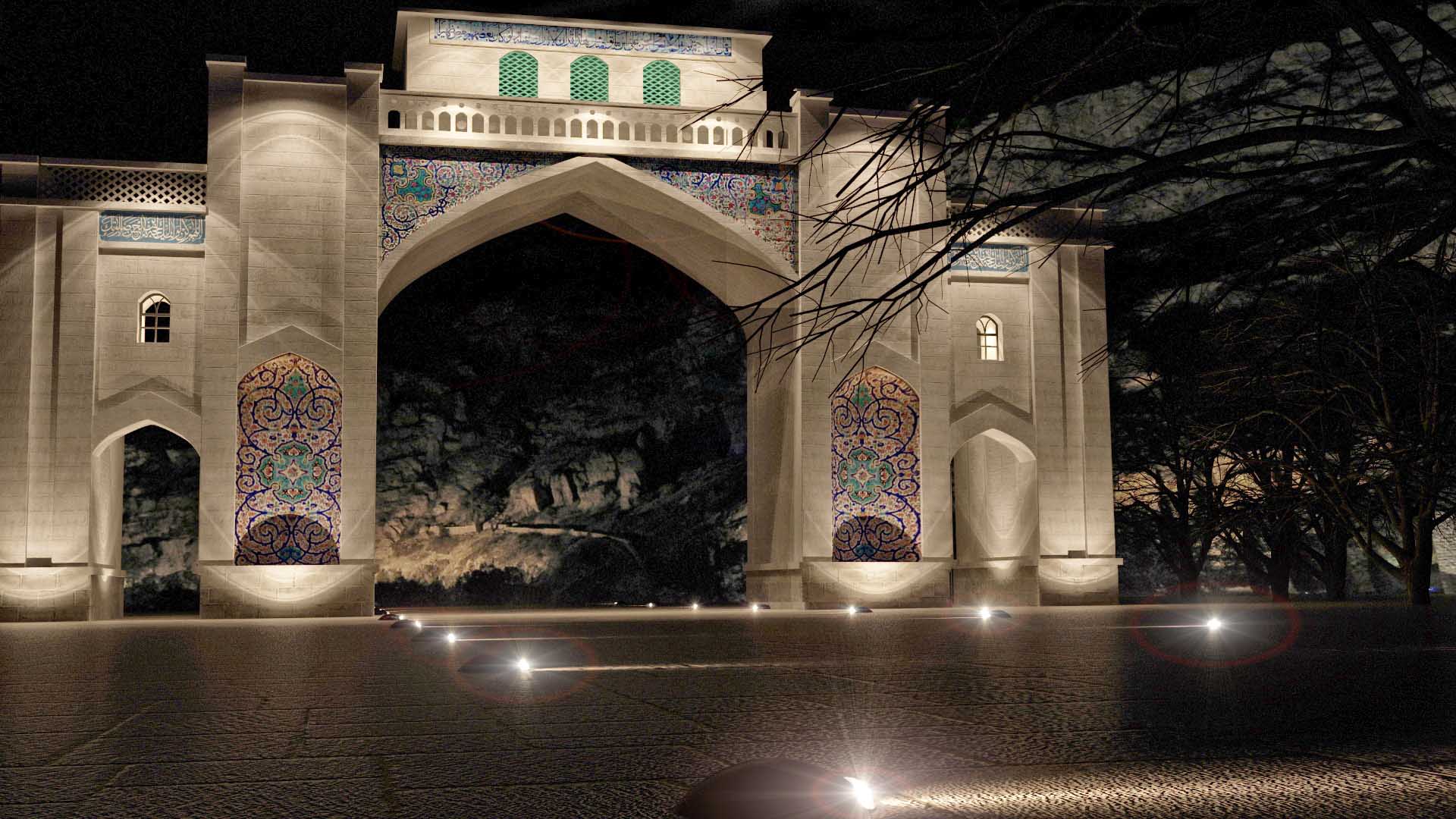 دروازه قرآن در کجای شیراز واقع شده است؟