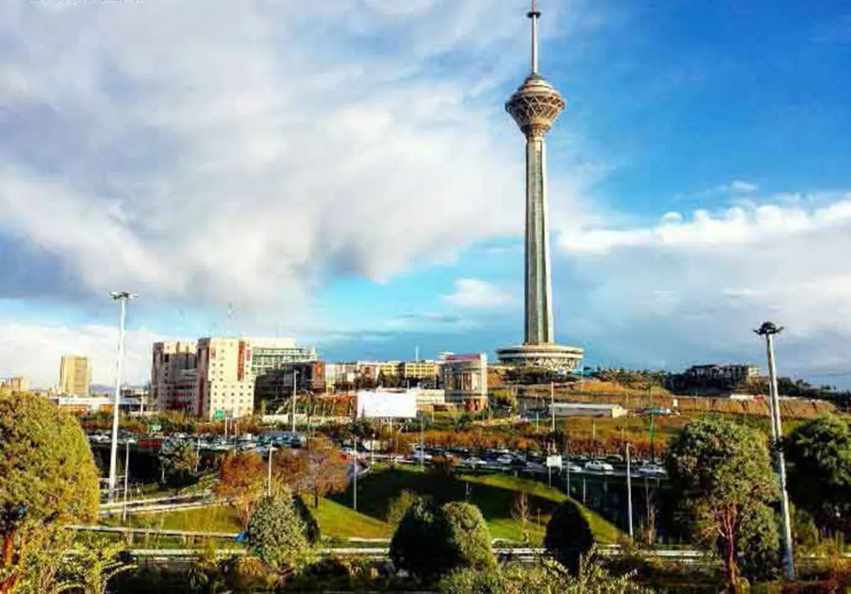 موقعیت مکانی برج میلاد تهران